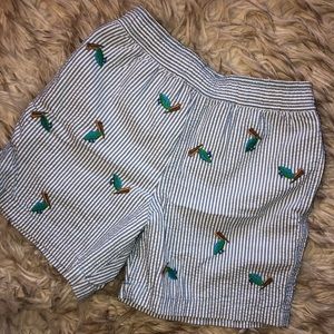 Boys POLO RALPH LAUREN seersucker swim shorts 6